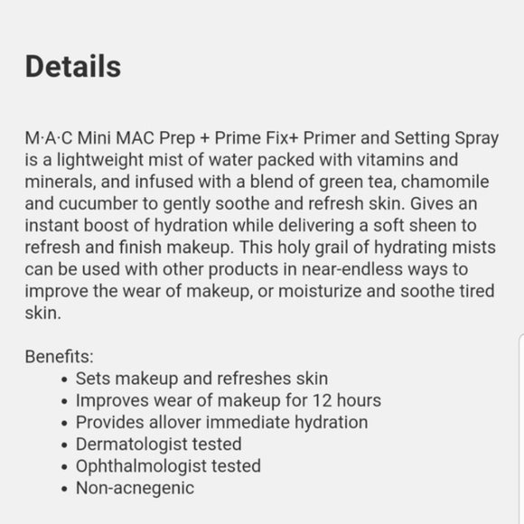Last one! MAC Prep + Prime FIX+ Setting Spray Pineapple NEW - Picture 2 of 7
